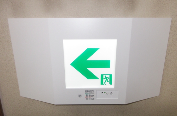 誘導灯 施工後